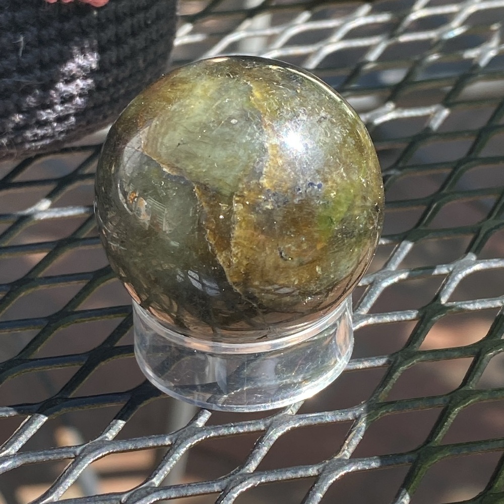 Labradorite Sphere - Picture 5 of 12